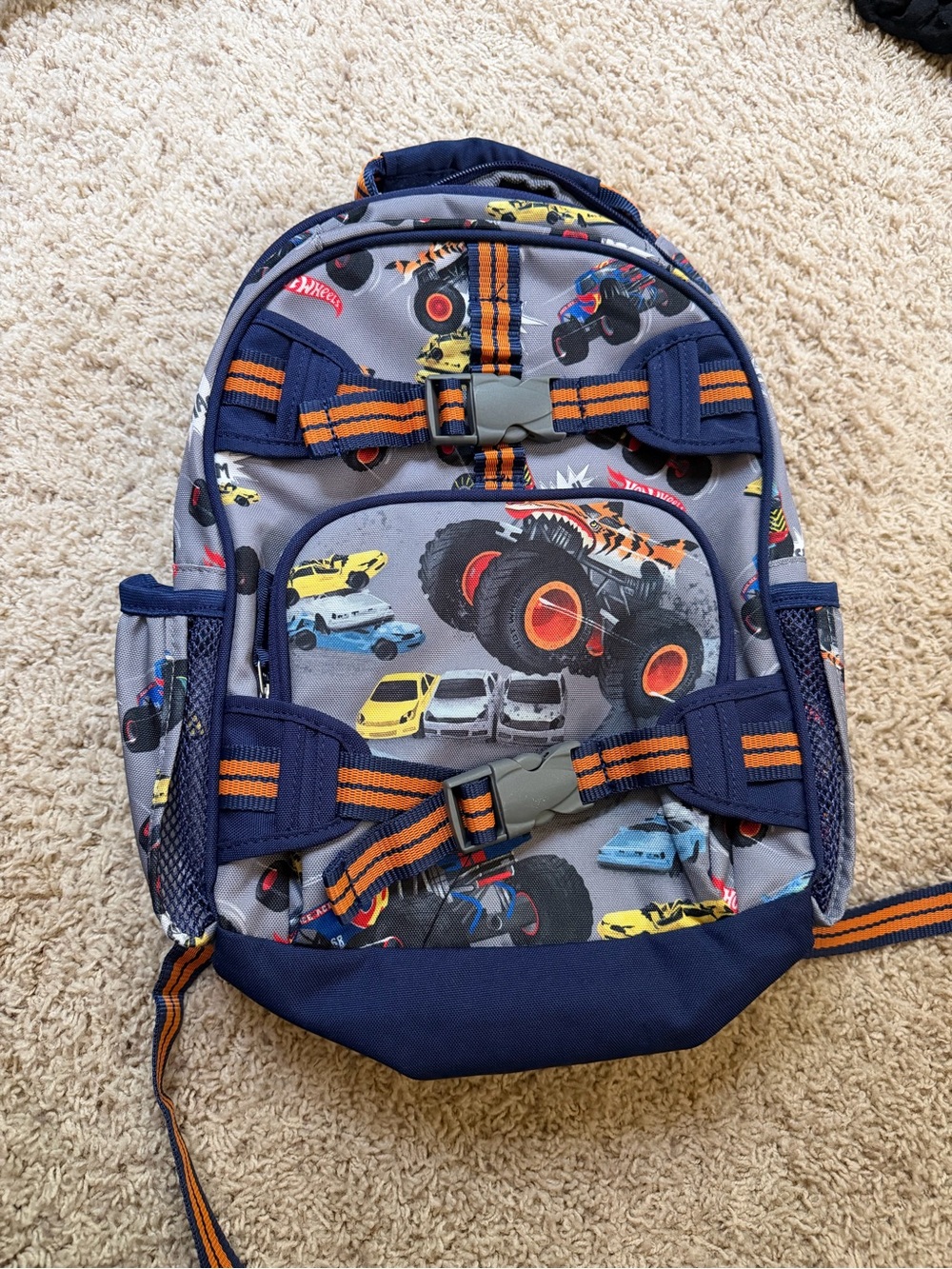 Pottery Barn Kids Hotwheels backpack